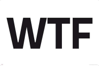 Internet Language - Kunstdruck - WTF