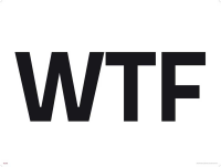 Internet Language - Kunstdruck - WTF