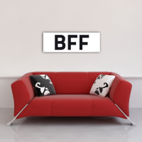 Internet Language - Kunstdruck - BFF