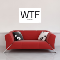 Internet Language - Kunstdruck - WTF Words