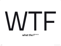 Internet Language - Kunstdruck - WTF Words