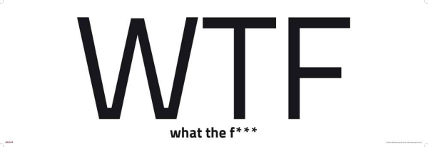 Internet Language - Kunstdruck - WTF Words