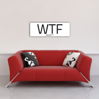 Internet Language - Kunstdruck - WTF Words