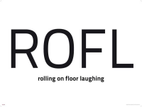 Internet Language - Kunstdruck - ROFL Words