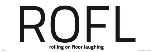 Internet Language - Kunstdruck - ROFL Words