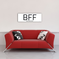 Internet Language - Kunstdruck - BFF Words