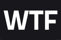 Internet Language - Kunstdruck - WTF negative