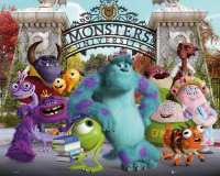 Monsters University - Mini-Poster - Cast