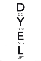 Motivational - Kunstdruck - Do you even lift Words DYEL
