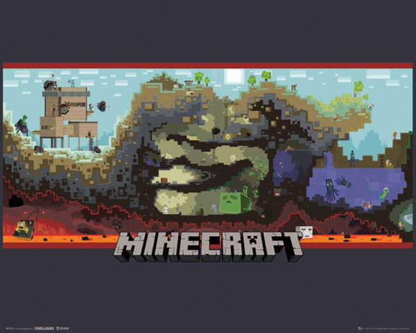 Minecraft - Mini-Poster - Underground