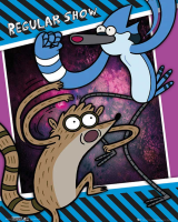 Regular Show - Mini-Poster - Mordecai and Rigby