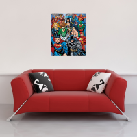 DC Comic - Mini-Poster - Cast