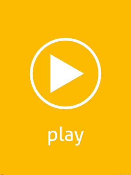 Digital Icons - Kunstdruck - Play