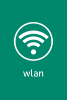 Digital Icons - Kunstdruck - WLAN