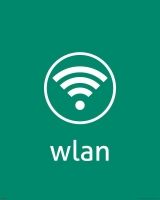 Digital Icons - Kunstdruck - WLAN