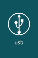 Digital Icons - Kunstdruck - USB