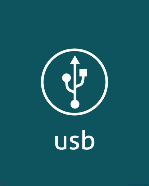 Digital Icons - Kunstdruck - USB