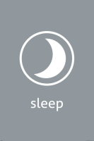 Digital Icons - Kunstdruck - Sleep