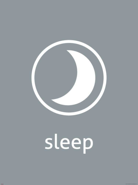 Digital Icons - Kunstdruck - Sleep