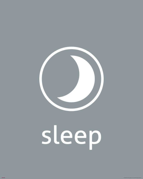 Digital Icons - Kunstdruck - Sleep