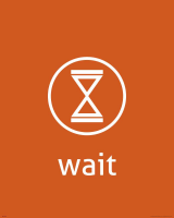 Digital Icons - Kunstdruck - Wait