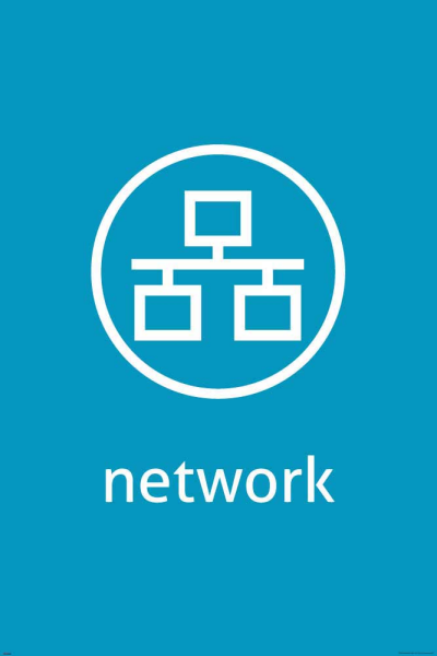 Digital Icons - Kunstdruck - Network