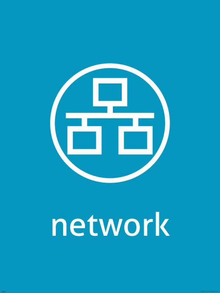 Digital Icons - Kunstdruck - Network