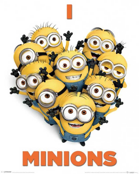 Despicable Me - Mini-Poster - 2 - I Love Minions