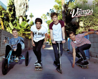 Vamps, The - Mini-Poster - Band Rolling