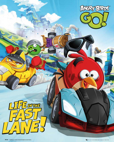 Angry Birds - Mini-Poster - Race