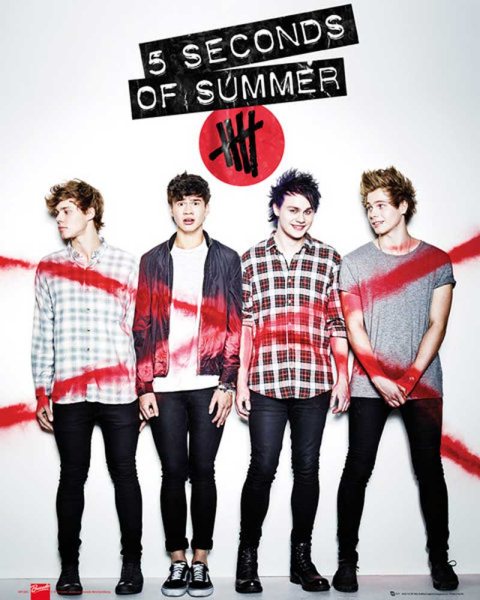 5 Seconds of Summer - Mini-Poster - Album Cover