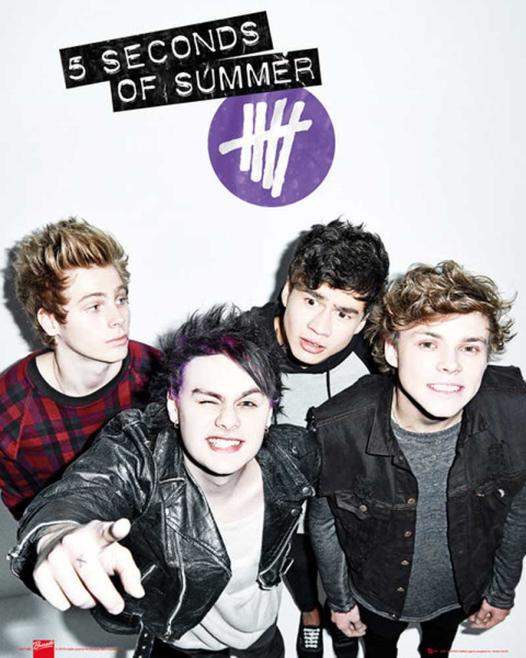 5 Seconds of Summer - Mini-Poster - Single Cover