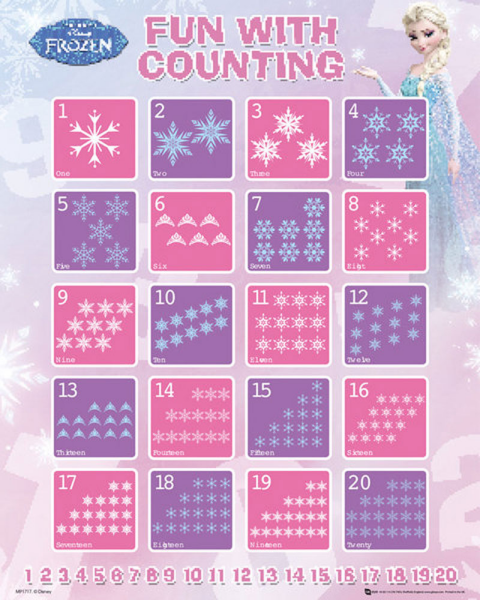 Frozen - Mini-Poster - Counting
