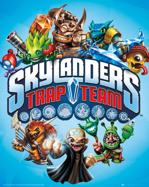 Skylanders - Mini-Poster - Trap Team Blue