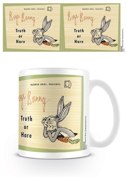 Looney Tunes  - Lizenz Tassen - Bugs Bunny - Truth or Hare
