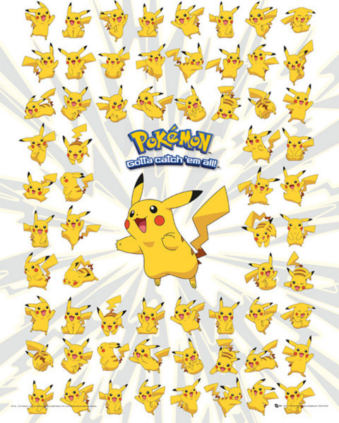 Pokemon - Pokémon - Mini-Poster - Pikachu