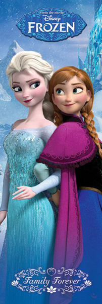 Frozen - Slim-Poster - Family Forever
