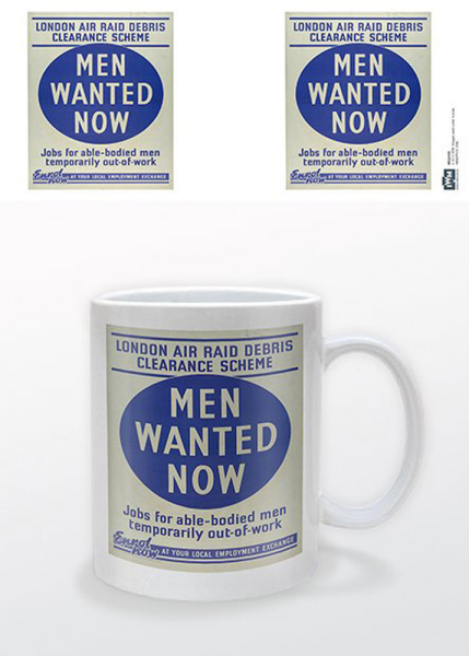 IWM - Lizenz Tassen - Men Wanted Now