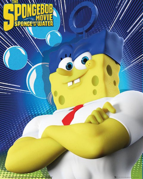 Spongebob - Mini-Poster - The Movie - Standing