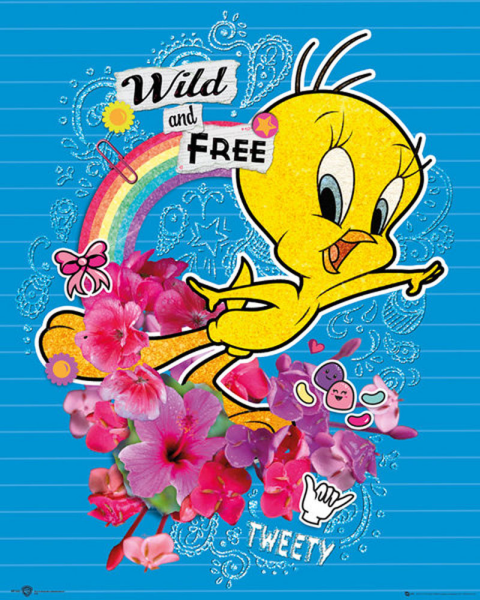 Looney Tunes - Mini-Poster - Tweety - Wild and Free