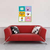 Adventure Time - Mini-Poster - Faces