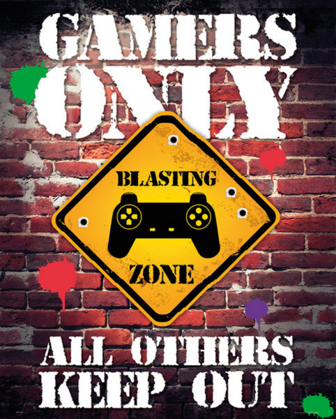 Gaming - Mini-Poster - Gamers Only
