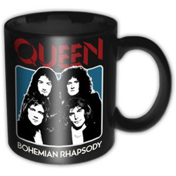 Queen - Lizenz Tassen - Bo Rhap Black