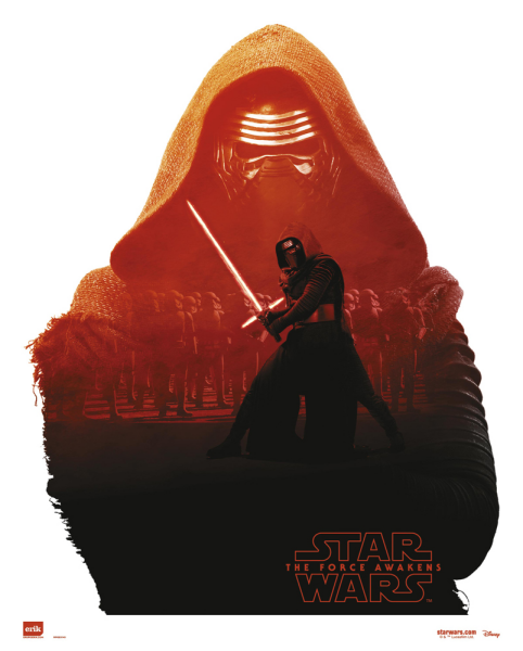 Star Wars - Mini-Poster - EP7 Shadow Kylo Ren