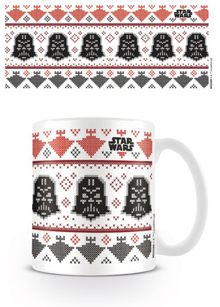 Star Wars - Lizenz Tassen - Darth Vader Xmas