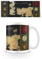 Game of Thrones - Lizenz Tassen - Map