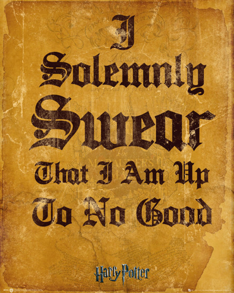 Harry Potter - Mini-Poster - I Solomnly Swear
