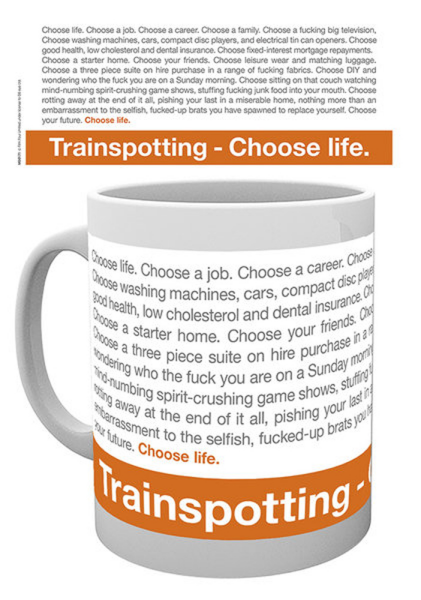 Trainspotting - Lizenz Tassen - Quote