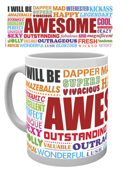Motivational - Lizenz Tassen - Awesome