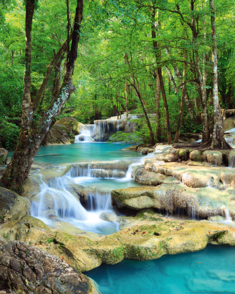 Wasserfälle - Mini-Poster - Blue Water
